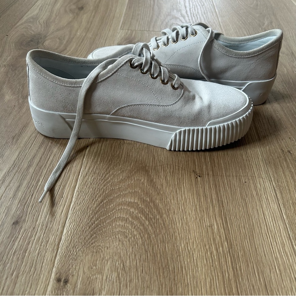 Freda Salvador | MIA LACE-UP PLATFORM SNEAKER IN SUEDE - Picture 7 of 9
